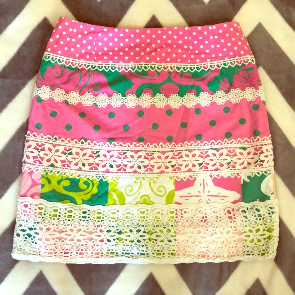 White tag Lilly skirt